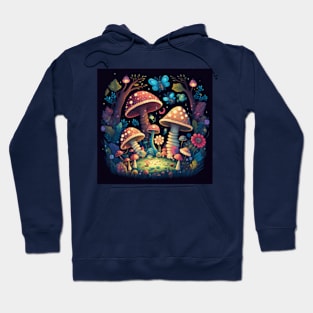 magic mushroom Hoodie